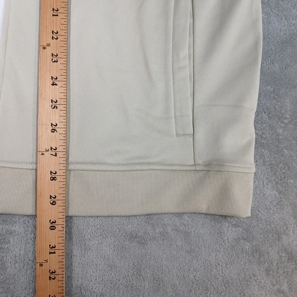 Under Armour Track Jacket Mens 2XL Tan Beige Athletic